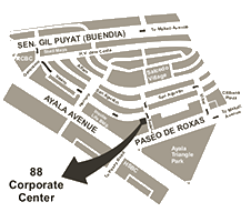 Map of Federis Law, Philippines